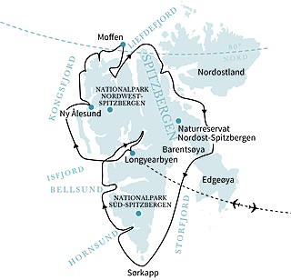 Umrundung Spitzbergen im Reich der Eisbären Umrundung Spitzbergen im Reich der Eisbären